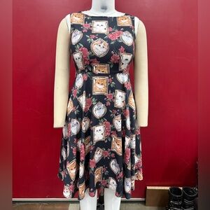 Voodoo Vixen Cat Portraits Dress
